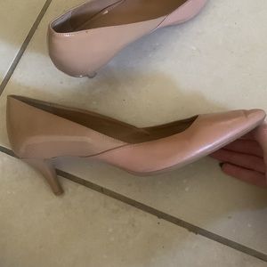 Two tone Calvin klein heels